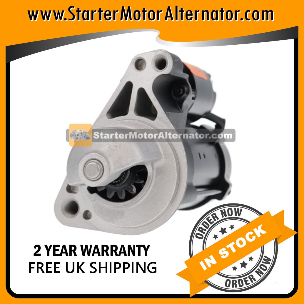 NEW STOCK - STARTER MOTOR Isuzu D-Max 